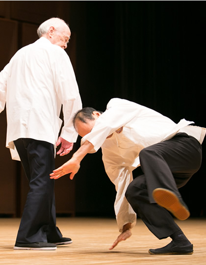 地曳秀峰老師　推手・散手